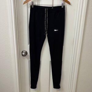 Nike Women's Sz S Dri-Fit Essential Training Tights Black Zippered Ankle Black